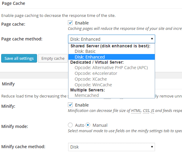 w3-total-cache-general-page-setting