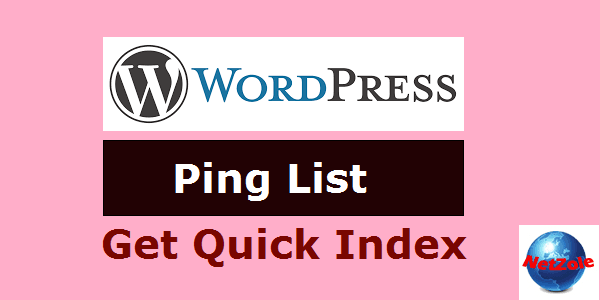 wordpress ping list updated 2022